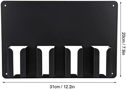 Agatige salon display rack premium toolkit view featuring four installation screws and matching clean finish screw covers