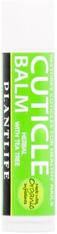 Plantlife tea tree nail and cuticle treatment balm container