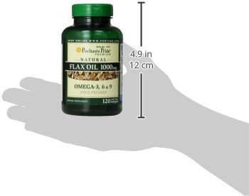 Top cap and safety seal of Puritan's Pride flax oil bottle