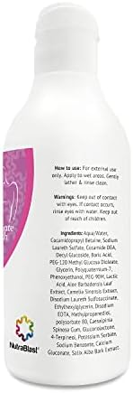 NutraBlast pH balance feminine wash with boric acid for intimate care