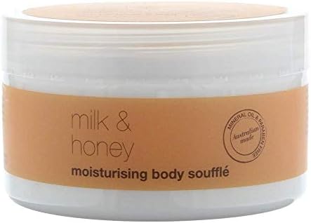 Whipped texture of Australian made natural shea and cocoa butter body cream