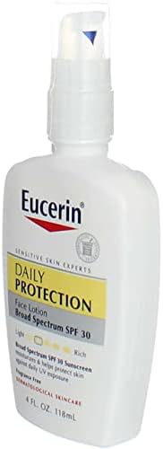 Four 4oz bottles of SPF 30 facial lotion value set for continuous daily skincare