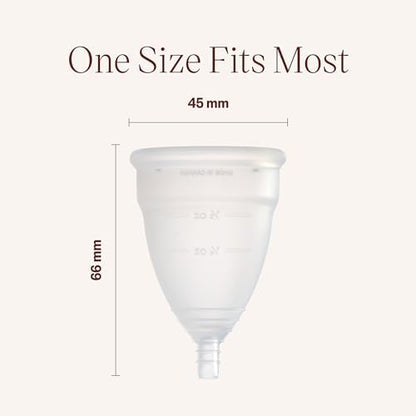 DivaCup Model 2 packaging showing age thirty-five plus and postpartum suitability.