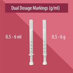 Individually wrapped Natureland plastic applicators for hygienic intimate care
