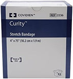 Curity conforming gauze roll 4 inch width for medical dressing security