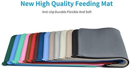 Audwud Silicone Waterproof Pet Feeding Mat dishwasher safe