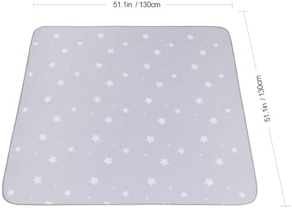 WOMUMON portable play mat and table cloth folded for travel convenience