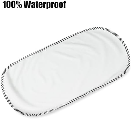 PandaEar changing pad liners stacked in nursery setting