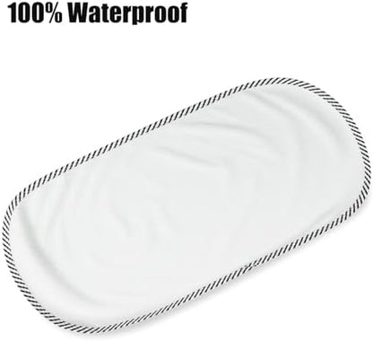 PandaEar changing pad liners stacked in nursery setting