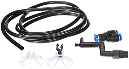 Black replacement water hose for Exo Terra Monsoon rainfall system