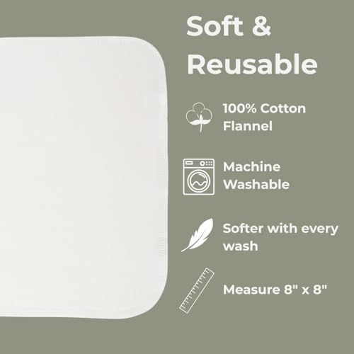 Close up of 100 percent cotton texture for baby skin