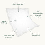 Bambo Nature eco-friendly changing mat unfolded size