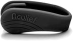 Lifestyle view of the drug-free headache relief clip worn at work