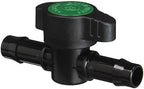 Two Little Fishies half inch barbed valve connectors