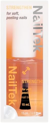Nail Tek Formula 2 bottle showing protein-enriched label