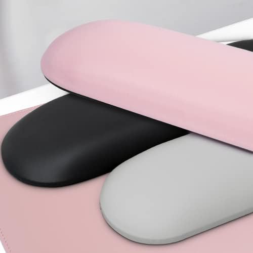 Pink non-slip manicure mat for nail art workstation protection