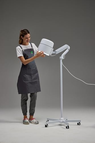 Heavy duty rolling stand setup showing compatibility with Alize series extractors