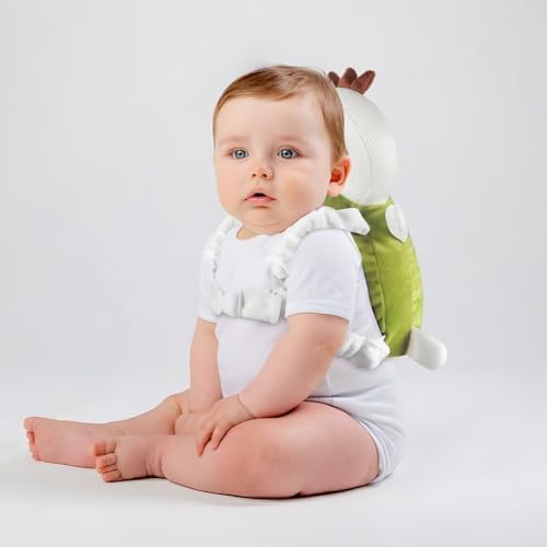 PandaEar head protection backpack showing secure buckle fit
