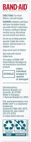 Individual sterile blister pads for heel protection and pain relief