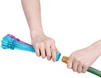 ZURU self sealing water balloons dropping into a container automatically without manual tying.