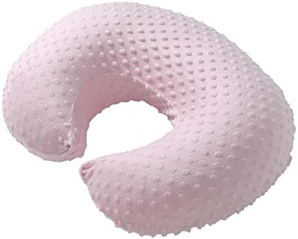 High quality fabric texture of Blushing Bride nursing pillow slipcover