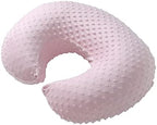 High quality fabric texture of Blushing Bride nursing pillow slipcover