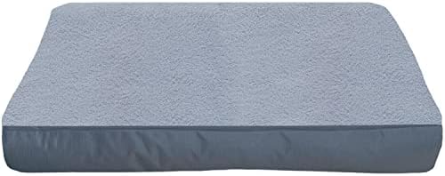 Dalema replacement pet mattress cover displaying the durable Oxford fabric sides and zipper.