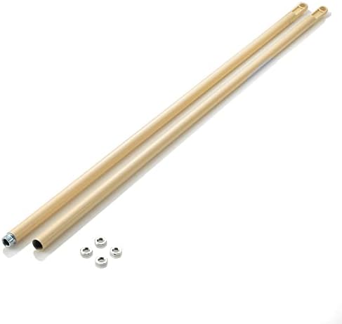 Close up view of the premium metal pet gate width extender hardware attachment mechanism.