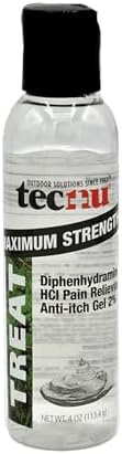 Tecnu outdoor skin cleanser bottle displaying the premium formula for urushiol oil removal