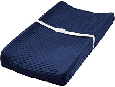 Two-pack premium cotton baby bedding covers neatly folded for nursery storage