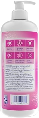 Vagisil intimate hygiene wash for women with 24 hour odor protection