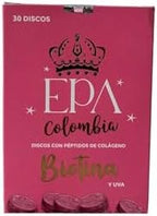 Epa Colombia post care shampoo and conditioner bottles