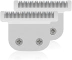 Two pack stainless steel T-blade replacement for grooming tools