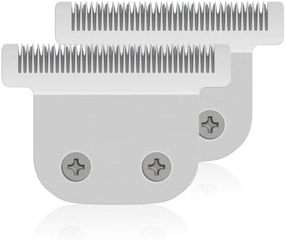 Two pack stainless steel T-blade replacement for grooming tools