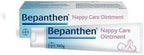 Authentic USA imported Bepanthen skin ointment packaging for premium baby care.
