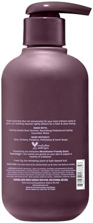 Niches & Nooks Wash Your Nooks sulfate-free and paraben-free daily hygiene cleanser