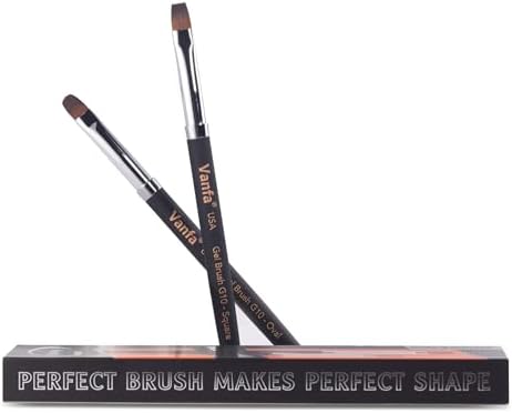 Vanfa professional nail art brushes for builder gel