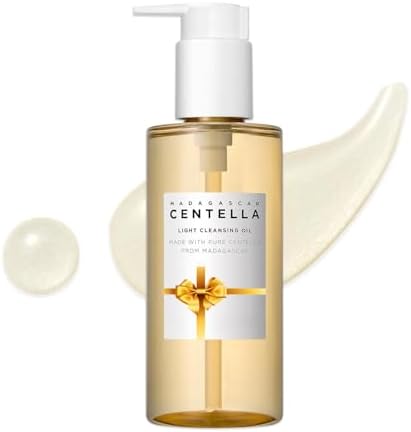 SKIN1004 Madagascar Centella Light Cleansing Oil texture showcase
