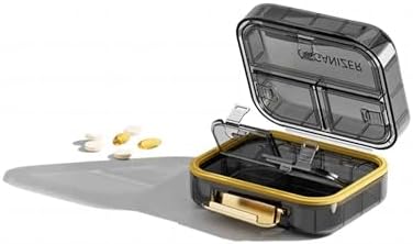 Silver aluminum medical storage box with high quality lock cylinder