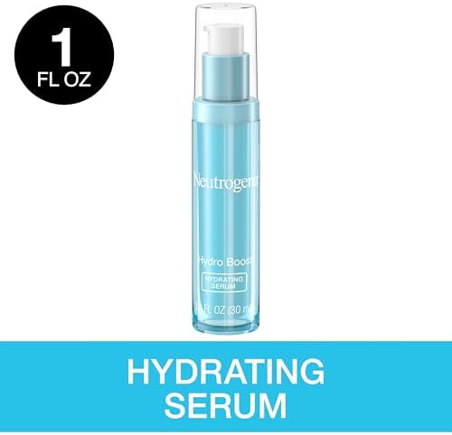 Lightweight oil-free face serum for dry and dull skin moisture