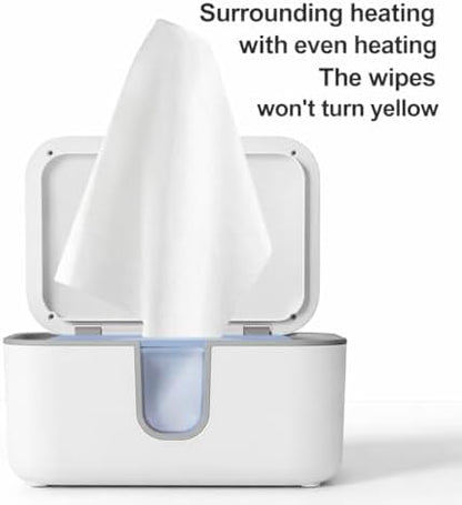 Dakong wipe dispenser with blue night light illuminated