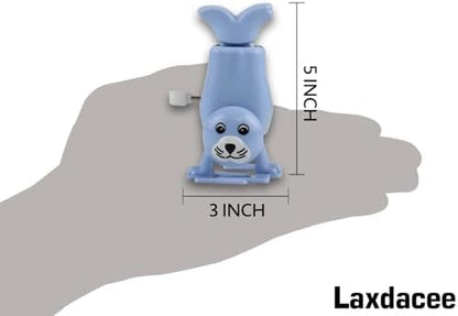 Laxdacee holiday stocking stuffers pack showing festive Santa Claus and snowman mini figures