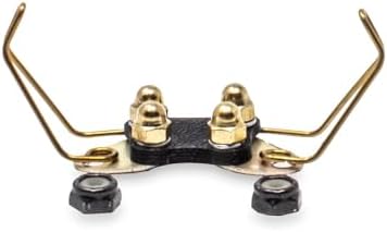 Close up of Educator winged brass contact points