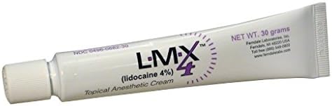 L.M.X.4 30 gram tube packaging highlighting long-lasting relief for minor scrapes.