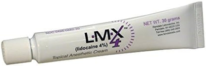 L.M.X.4 30 gram tube packaging highlighting long-lasting relief for minor scrapes.