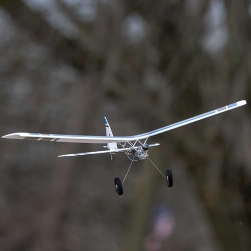 E-flite ultra micro slow flyer hobby plane with propeller view