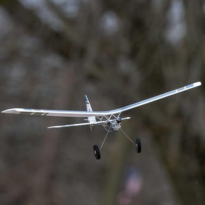 E-flite ultra micro slow flyer hobby plane with propeller view