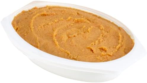 Texture modified roasted chicken puree in packaging