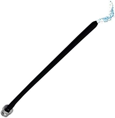 Funny Steel reusable douche attachment for deep colonic cleansing.