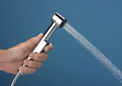 Aquaus personal hygiene bidet sprayer in use